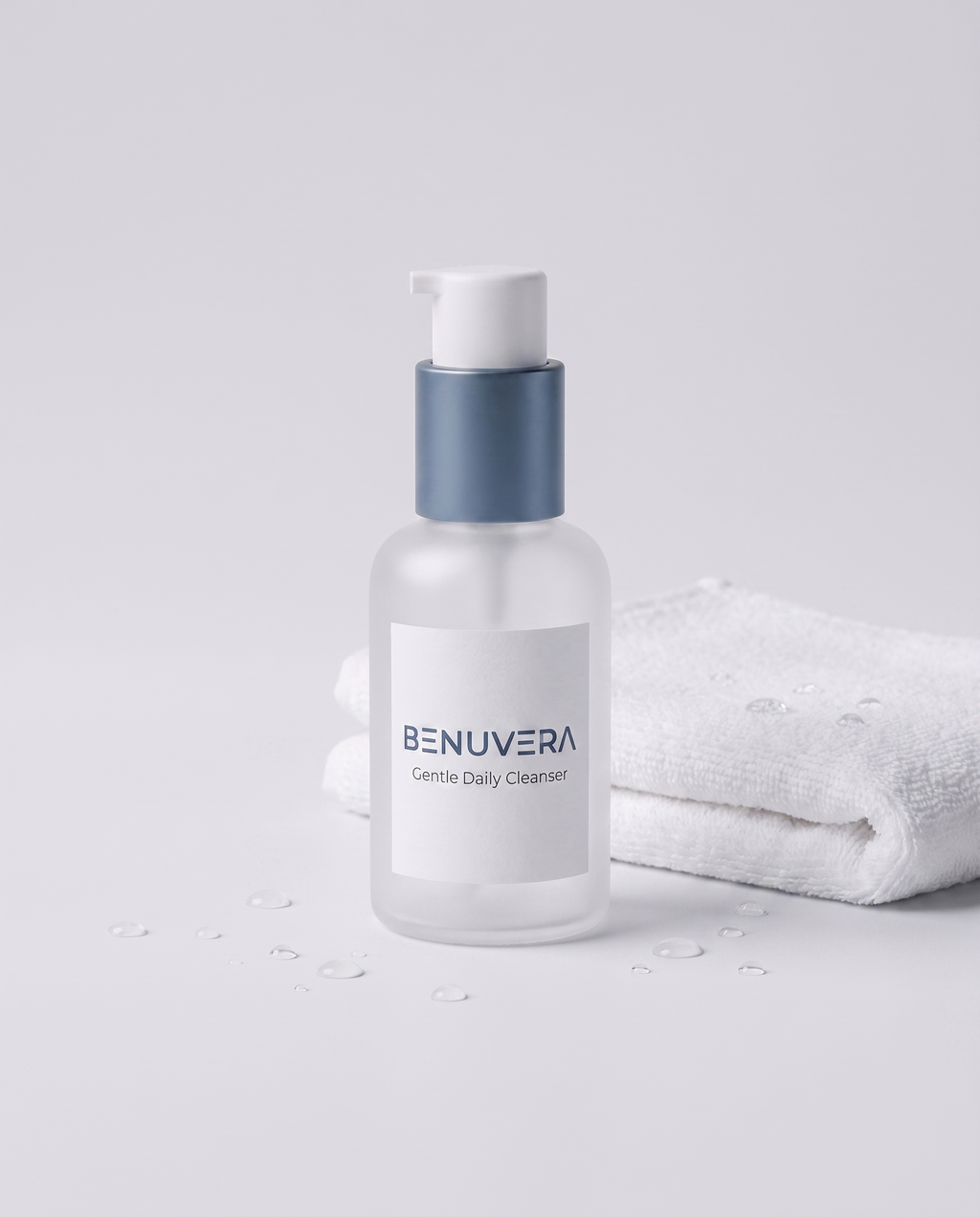 BENUVERA Gentle Daily Cleanser styled